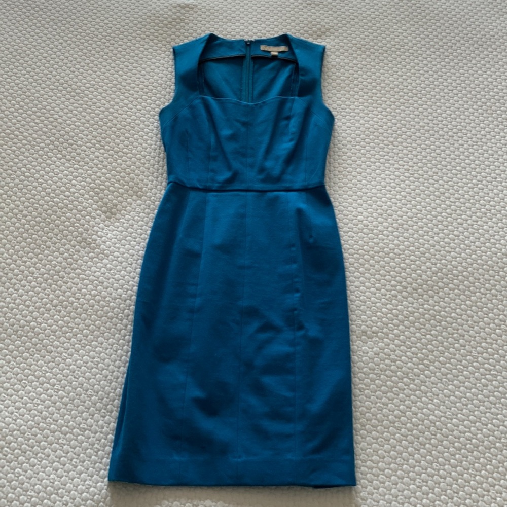 Banana Republic Sloan Fit Sheath Dress (Blue)